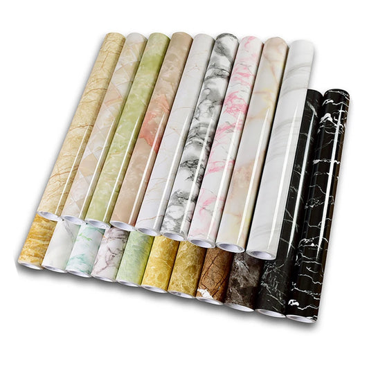 Pegatinas de Pared de Vinilo para Cocina | Papel Tapiz Autoadhesivo de Mármol, Impermeable y Resistente al Calor