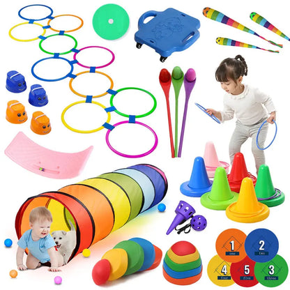 Juguetes de Entrenamiento de Integración Sensorial para Niños - Juguetes Montessori Táctiles para el Desarrollo de Habilidades
