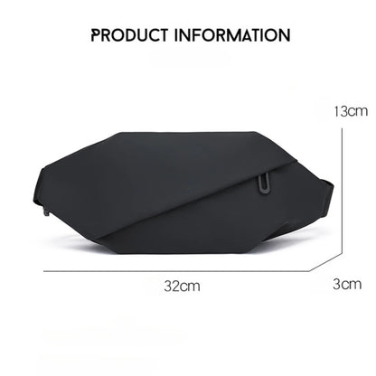 Bolso de Cintura para Hombre - Fanny Pack Minimalista para Deportes y Running, Resistente al Agua y Estilo Crossbody