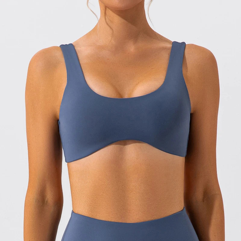 Top Deportivo Sexy para Mujer – Sujetador de Entrenamiento y Yoga, Ropa de Fitness para Gimnasio y Running de Verano