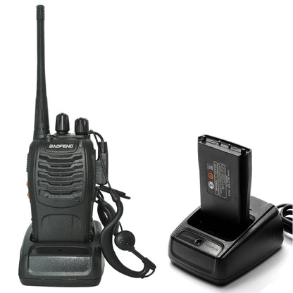 Walkie Talkie Baofeng BF-888S Original 5W - Transceptor Portátil UHF 400-470MHz con Alcance de 5KM - Radio de Dos Vías Intercom BF 888S