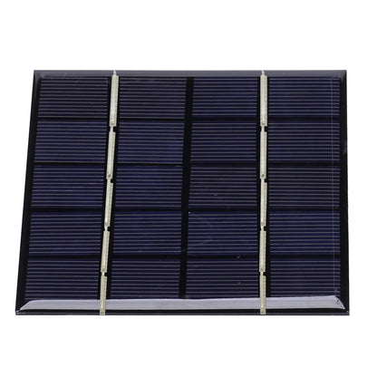 Panel Solar 3W 5V - Cargador Solar Portátil Rápido para Exteriores, Sistema de Celdas Solares DIY