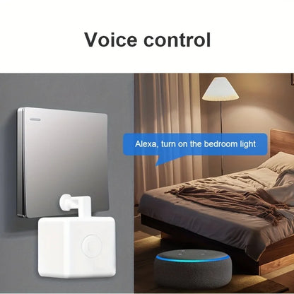 Interruptor Inteligente Fingerbot Plus con Control Táctil, Modo Zigbee Tuya, Control Remoto a Través de la Aplicación Smart Life, Compatible con Alexa, Google Home y Alice