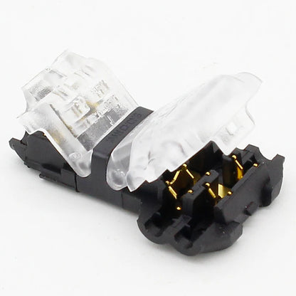 Conector Universal Compacto de Cableado en Forma de T con Palanca AWG 18-24, 5 Piezas, 2 Pines, 300V 10A
