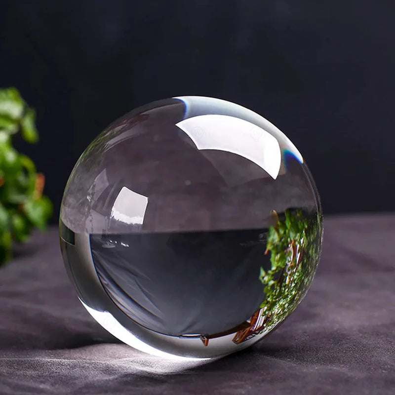Soporte de Bola de Cristal Transparente K9 para Fotografía y Decoración del Hogar (30mm-150mm)