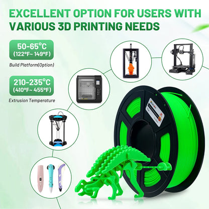 Filamento PLA+ 5KG 1.75mm para Impresoras 3D, Consumibles de Alta Calidad sin Burbujas, PLA Plus/ABS/PCL