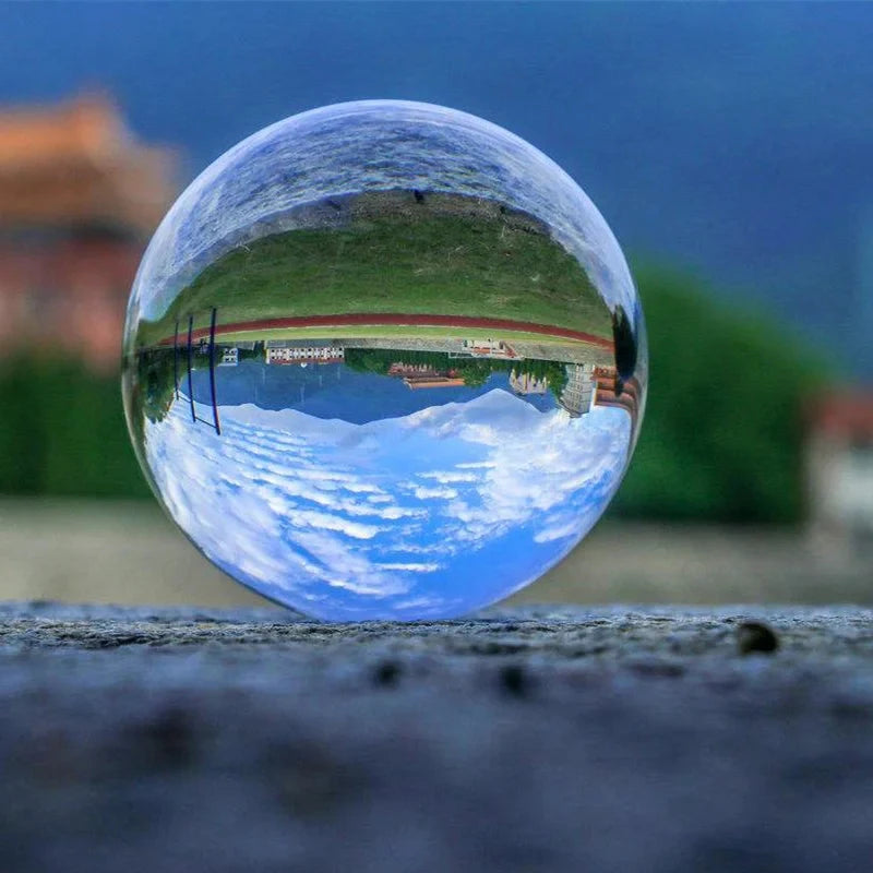 Soporte de Bola de Cristal Transparente K9 para Fotografía y Decoración del Hogar (30mm-150mm)