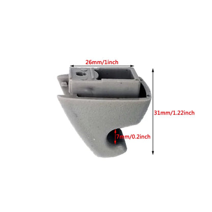 Clip Soporte para Parasoles de Coche para Chevrolet Spark 2011-2020, Gris, Accesorio de Sombra Solar
