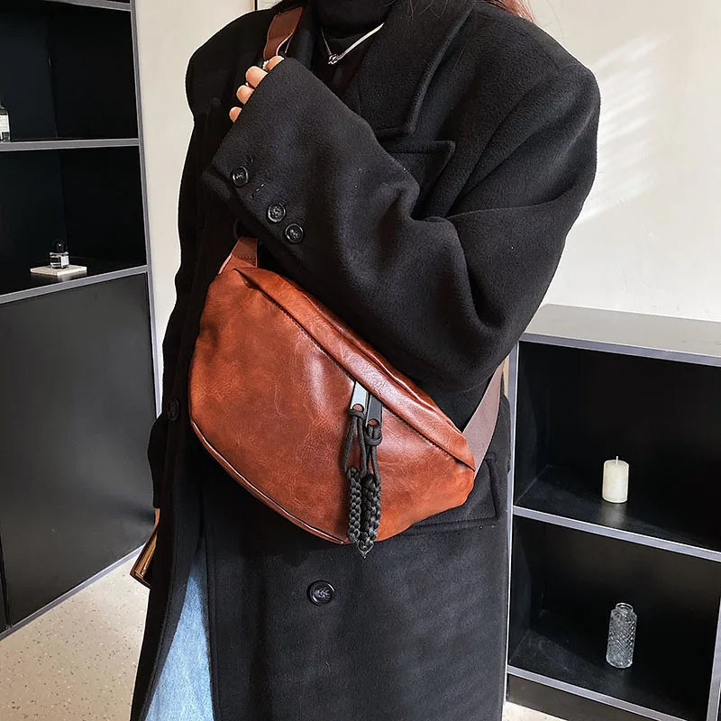 Riñonera de Moda para Mujer – Bolso de Cintura de Cuero, Bandolera o Crossbody de Diseño