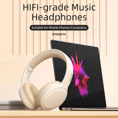 Auriculares Inalámbricos Bluetooth Lenovo TH30 con Micrófono, Earmuffs y Controles de Volumen para Deportes y Videojuegos