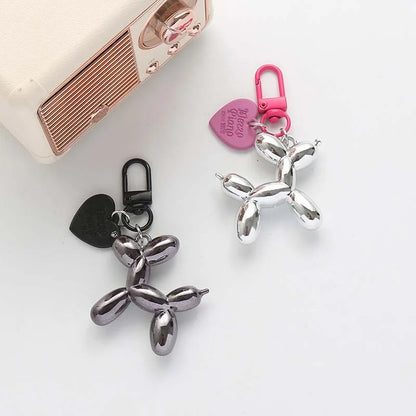 Llavero Modelo Perro de Globo para Chicas | Estilo Dulce INS, Cadena para Teléfono, Accesorio de Bolsos y Juguete