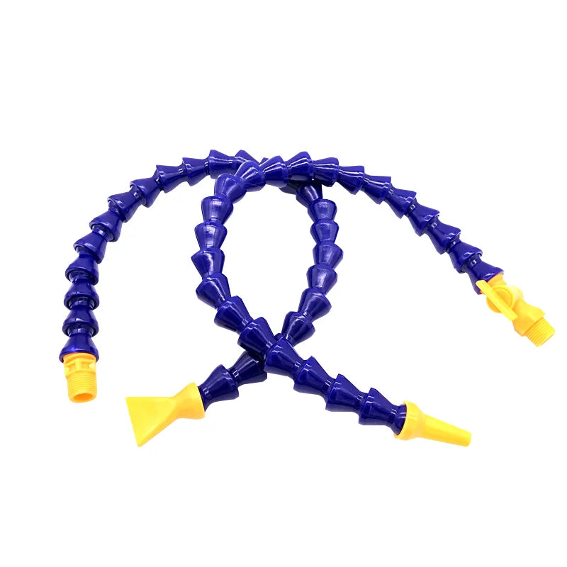 Tubo Neumático Flexible de Plástico con Rosca Macho BPS - 1/4", 3/8", 1/2" para Máquinas CNC y Tornos