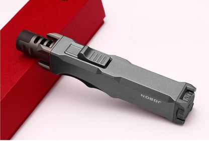 PISTOLA DE PULVERIZACIÓN de autodefensa a prueba de viento para mujer, soldadura inflable a prueba de viento, encendedor directo de alta potencia, encendedor multiselección