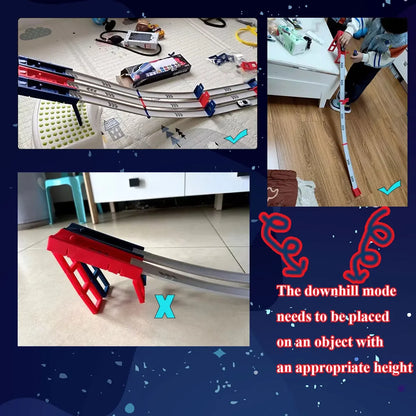 Juguete de Carreras Competitivas con Pista y Auto de Aleación para Niños | Juego Educativo de Competencia y Diversión Multijugador