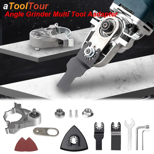 Convertidor Multifuncional para Amoladora Angular - Adaptador de Hoja de Sierra Oscilante M10 M14 Tipo 100 115 125