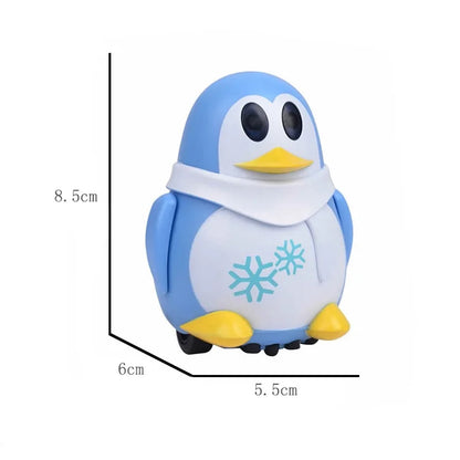 Robot de Inducción que Sigue Líneas – Juguete Educativo Interactivo para Niños | Robot Pingüino Eléctrico con Sensor Óptico