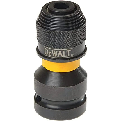 Adaptador DEWALT DT7508-QZ 1/4" Hex a 1/2" Cuadrado para Llave de Impacto - Accesorios de Herramientas Eléctricas