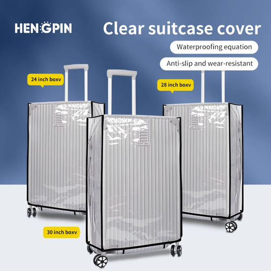 Funda Protectora Transparente para Maleta – Impermeable y Resistente al Polvo