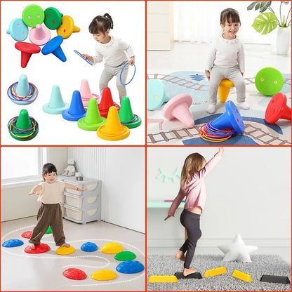 Juguetes de Entrenamiento de Integración Sensorial para Niños - Juguetes Montessori Táctiles para el Desarrollo de Habilidades