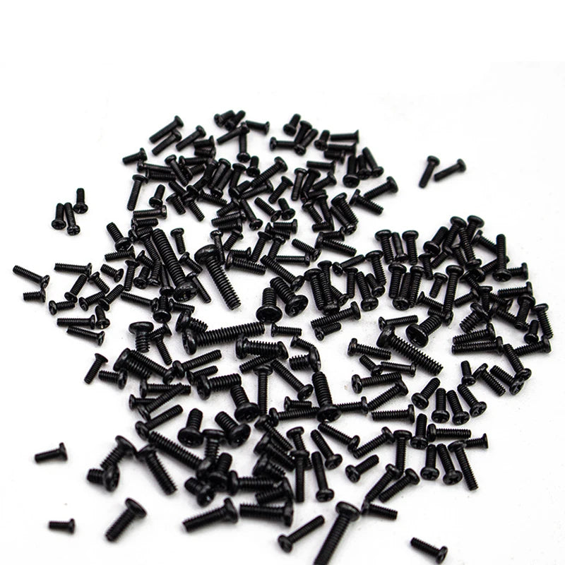 Kit de 500 Piezas de Tornillos Miniatura – 18 Tipos para Reparación de Laptops, Móviles y Gafas