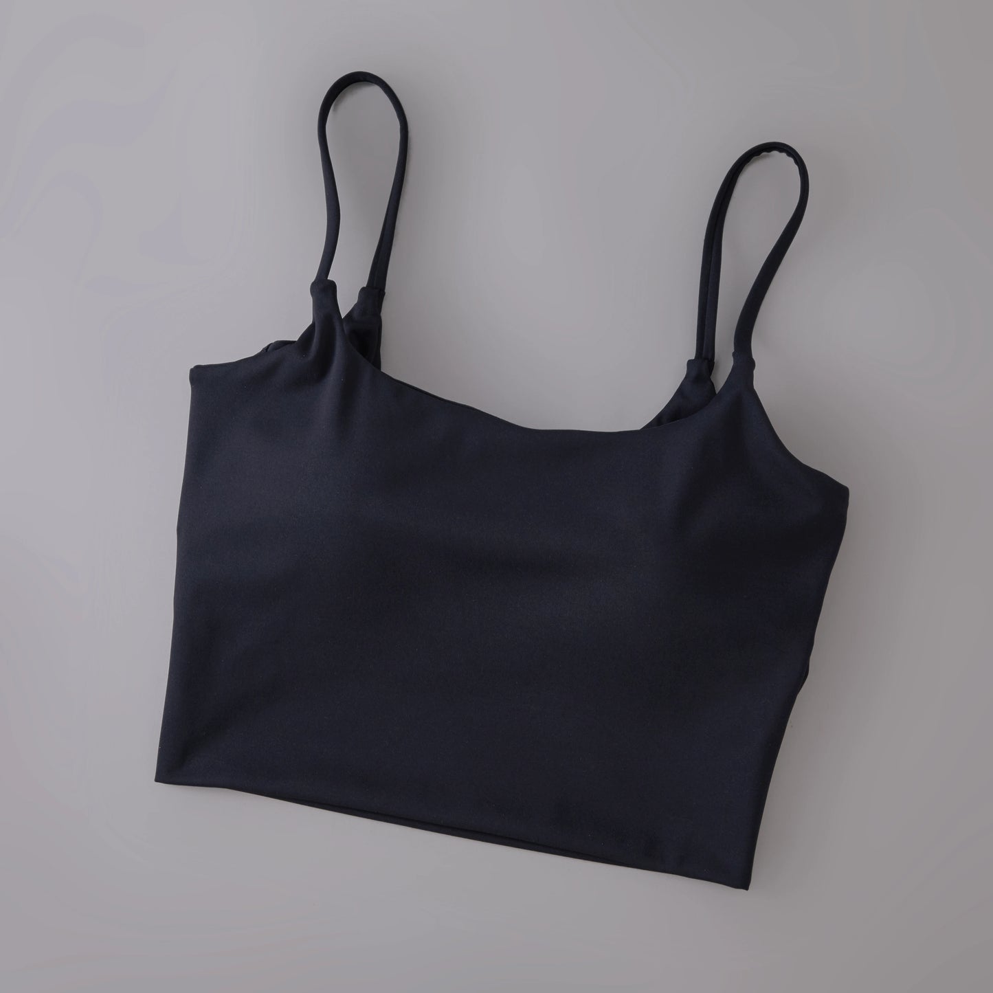 Top Deportivo para Mujer con Espalda Cruzada y Nudo - Sujetador de Yoga con Tirantes Finos, Rápido Secado y Soporte Medio