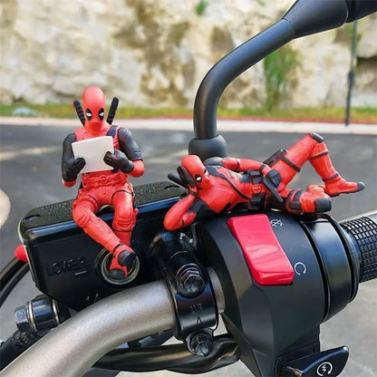 Figura de Acción de Deadpool - Adorno de Interior para Automóvil, Mini Figura de Colección