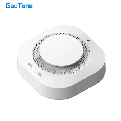 GauTone PA-441 Smoke Alarm - Detector de Humo Inalámbrico 433MHz para Protección contra Incendios y Sistema de Seguridad del Hogar
