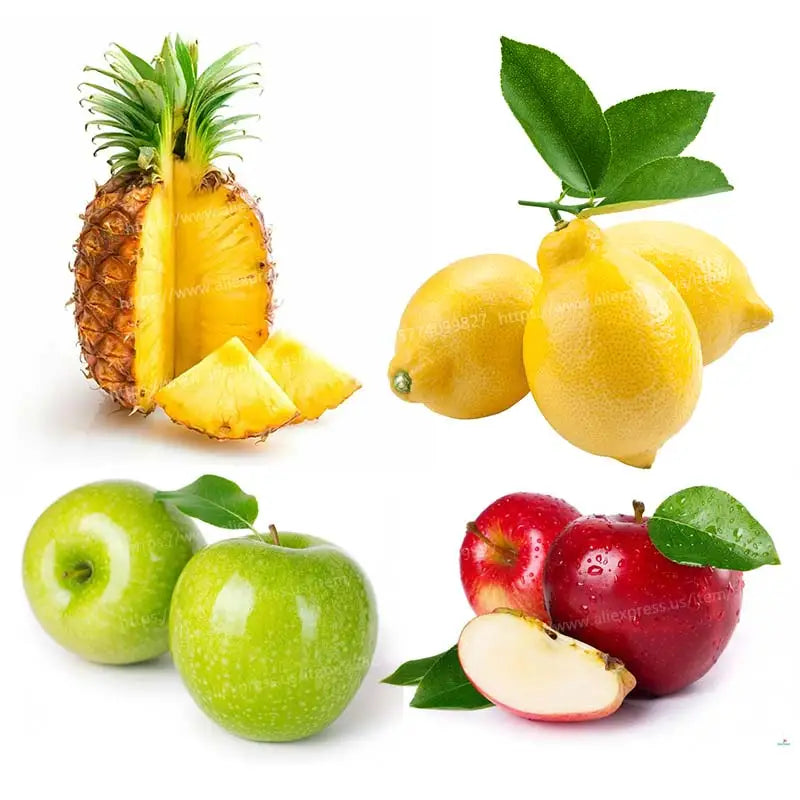 Pegatina de pared pintada a mano de frutas, decoración para cocina y comedor, calcomanía impermeable - Modelo M776