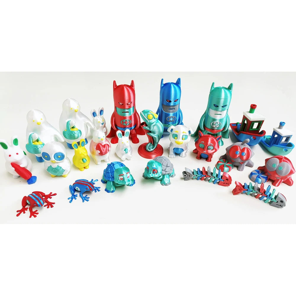 Impresora 3D ZONESTAR Z8PM4Pro MK2 | Kit DIY 4 Extrusores 4-IN-1-OUT para Impresión Multicolor de Alta Precisión