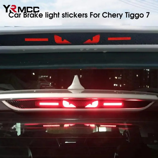 1 PCS Sticker Decorativo para Luz de Freno Eagle Eye - Estilo Personalizado para Chery Tiggo 7