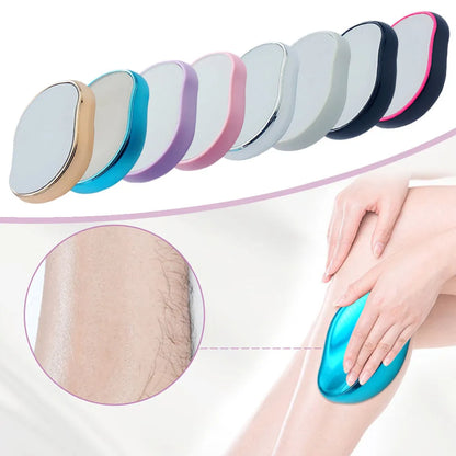 Removedor de Vello Físico Sin Dolor: Herramienta de Depilación Corporal Segura, Reutilizable y de Fácil Limpieza para el Cuerpo - Borrador de Belleza
