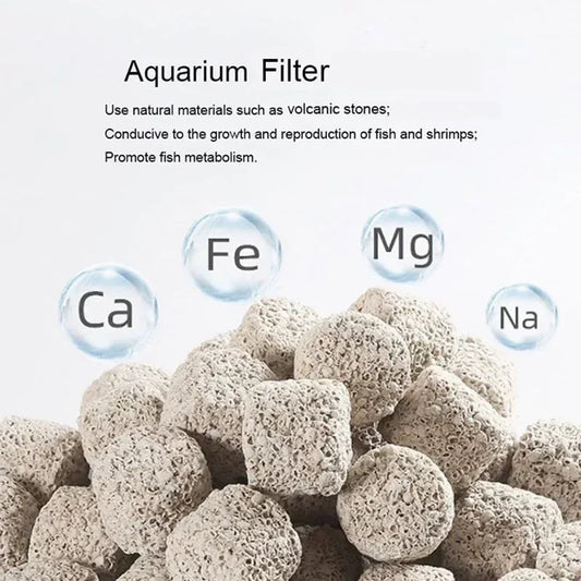 100g/250g Medios Filtrantes Biológicos para Acuario - Bolas Biológicas Porosas para Filtro de Peceras