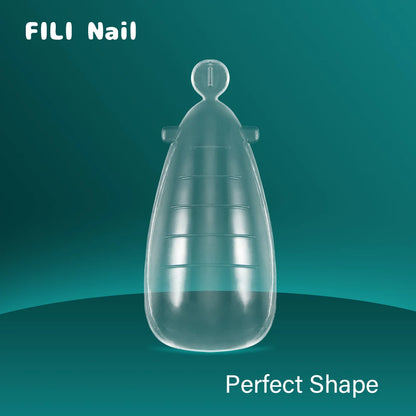 Juego de herramientas de arte de uñas, molde de construcción rápida, Kit de pinceles para uñas, formas duales, sistema de extensión de uñas con bolígrafo de uñas, Clips de Gel para forma superior