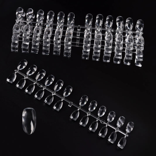 Tabla de Muestra de Esmalte de Uñas - Soporte para Muestras de Color de Uñas, Tarjetas de Tips Falsos, 48/120/240 Piezas