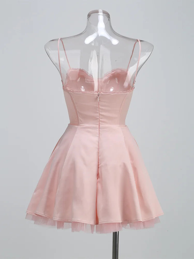 Vestidos de Cumpleaños de Lujo  para Mujeres – Elegantes Vestidos de Tirantes para Otoño y Fiestas