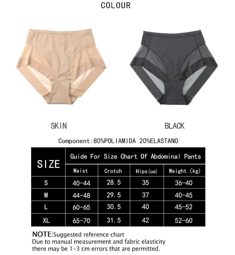 Panties Reductores para Mujer - Bragas de Control de Abdomen, Alta Cintura, Modeladoras y Levantadoras de Glúteos (S-XL)