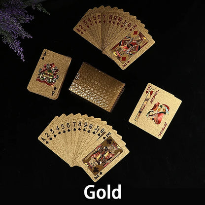 1 Pieza de Cartas de Póker Impermeables de Plástico PET - Ideal para Juegos de Mesa en Halloween, Día de Acción de Gracias y Navidad
