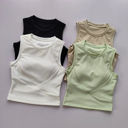 Sostenedor de Yoga para Mujer - Sujetador Deportivo Shockproof y con Acolchado para Fitness