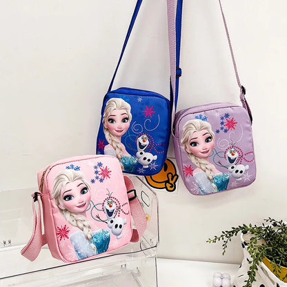 Bolso Infantil de Frozen para Niñas – Crossbody de Elsa con Diseño de Princesa, Ideal para Teléfono y Regalos