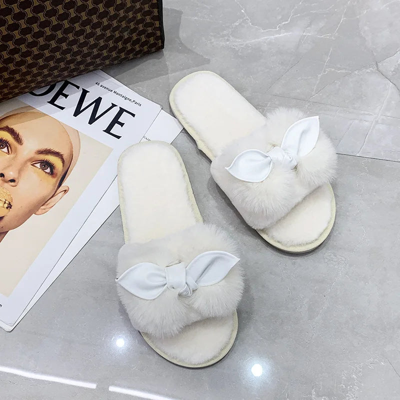Zapatillas de Casa de Piel Sintética para Mujer | Cómodas y Elegantes en Negro y Rosa