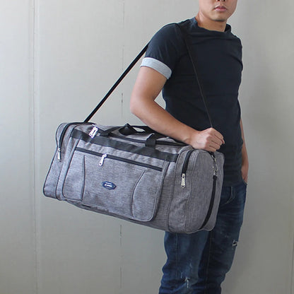 Bolsa de Viaje Plegable y Ligera: Gran Capacidad, Impermeable, Ideal para Hombres y Mujeres en Viajes de Negocios y Ocio
