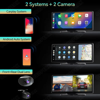 K2 2024 Dash Cam 4K 2160P - Cámara de Auto con Navegación GPS y Control por Voz