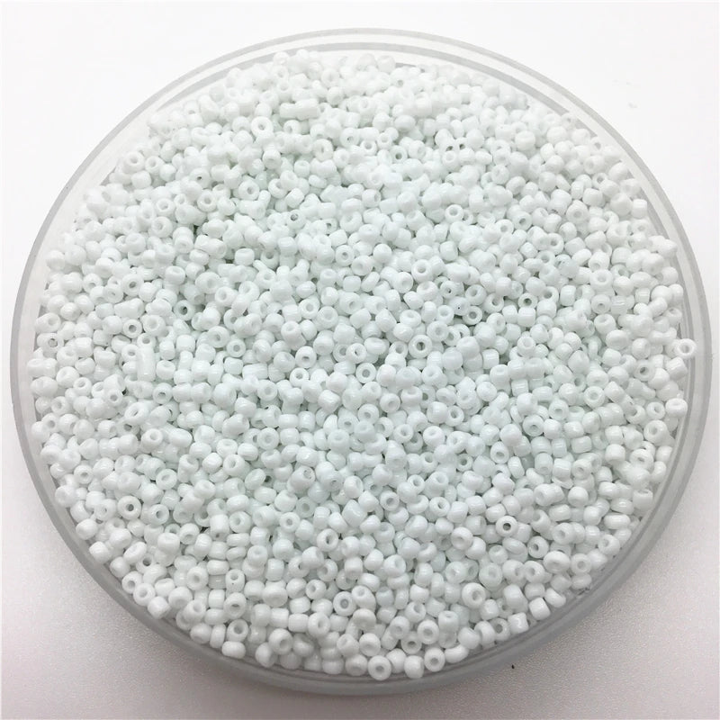Cuentas de Semillas de Vidrio Checo para Joyas - Abalorios Negros de 2mm, 3mm y 4mm para DIY