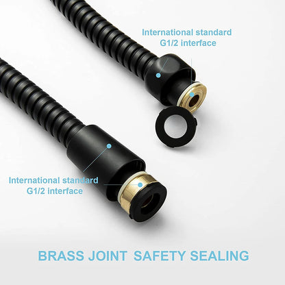 Manguera de Ducha Flexible SUS 304 de 1.5/2M | Accesorios de Baño de Acero Inoxidable, Resistente a Fugas y Alta Durabilidad