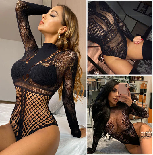 Lencería Sexy Body para Mujer | Traje de Ropa Interior Transparente Ajustable, Sexy y Elegante