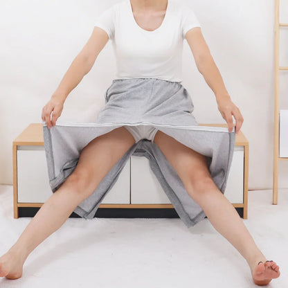 Ropa de Verano para Pacientes de Fácil Puesta y Quita, Pantalones Delgados para Incontinencia, Parálisis y Personas Mayores en Cama