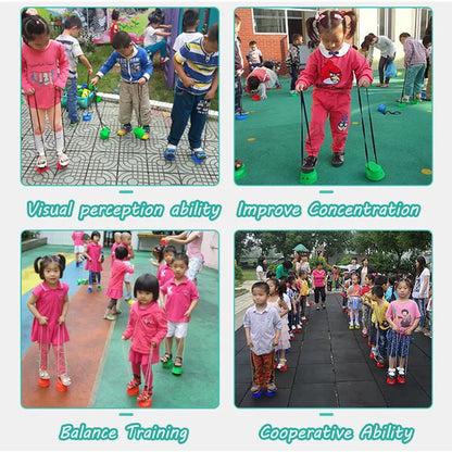 Juguetes de Entrenamiento Sensorial y Equilibrio para Niños | Juegos al Aire Libre para Niños de 3-6 Años