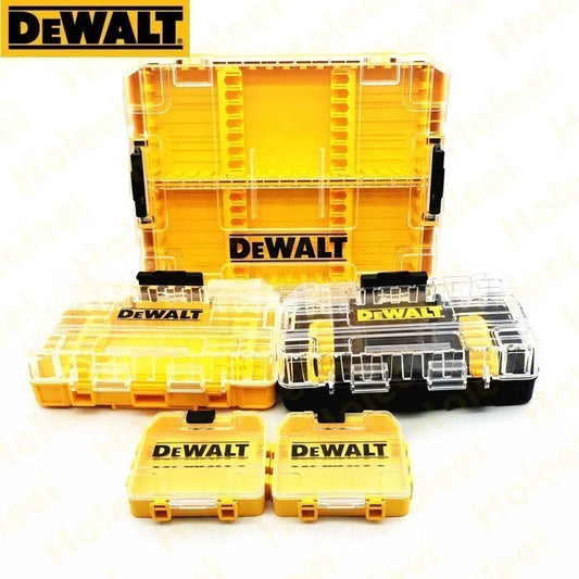 Cajas de Almacenamiento para Piezas de Taladro DEWALT | Organizadores de Accesorios para Herramientas Eléctricas