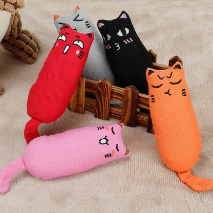 Juguete con Sonido Rustle Catnip: Producto para Gatos, Juguetes Adorables para Gatos y Gatitos para Moler Dientes, Peluche para Gatos Almohada para Pulgar, Accesorios para Mascotas
