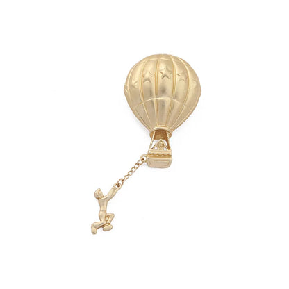 Broche Clásico de Acrílico y Aleación de Zinc para Mujer - Accesorio de Moda con Tema de Belleza